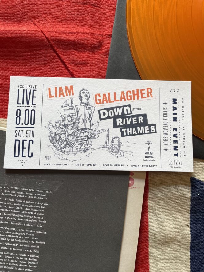 Liam Gallagher - Down By The River Thames - Image 5