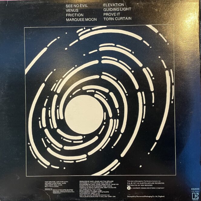 Television - "Marquee Moon" - Image 2