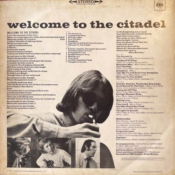 Marc Brierley - Welcome To The Citadel - Image 2