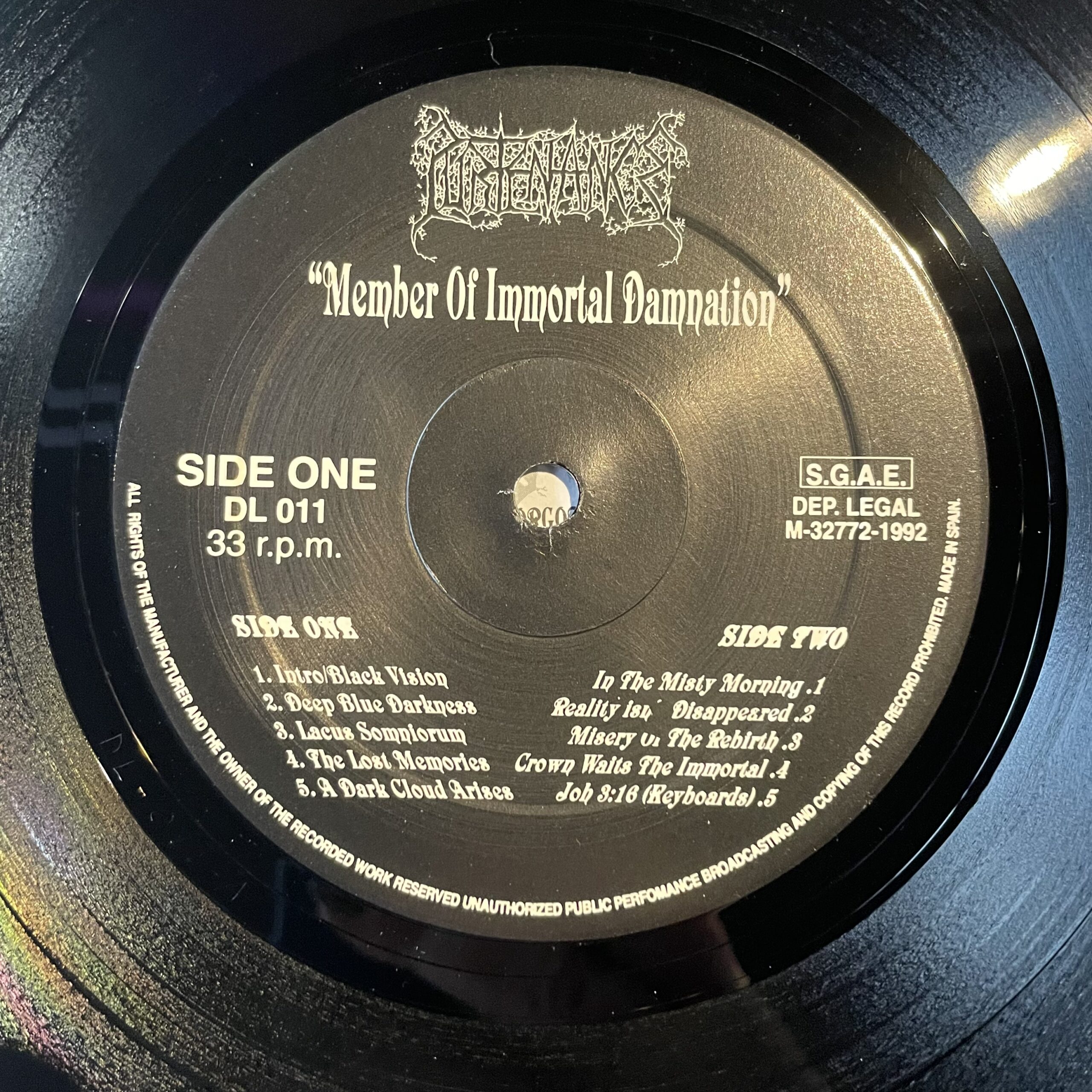 Purtenance - Member Of Immortal Damnation - Image 4