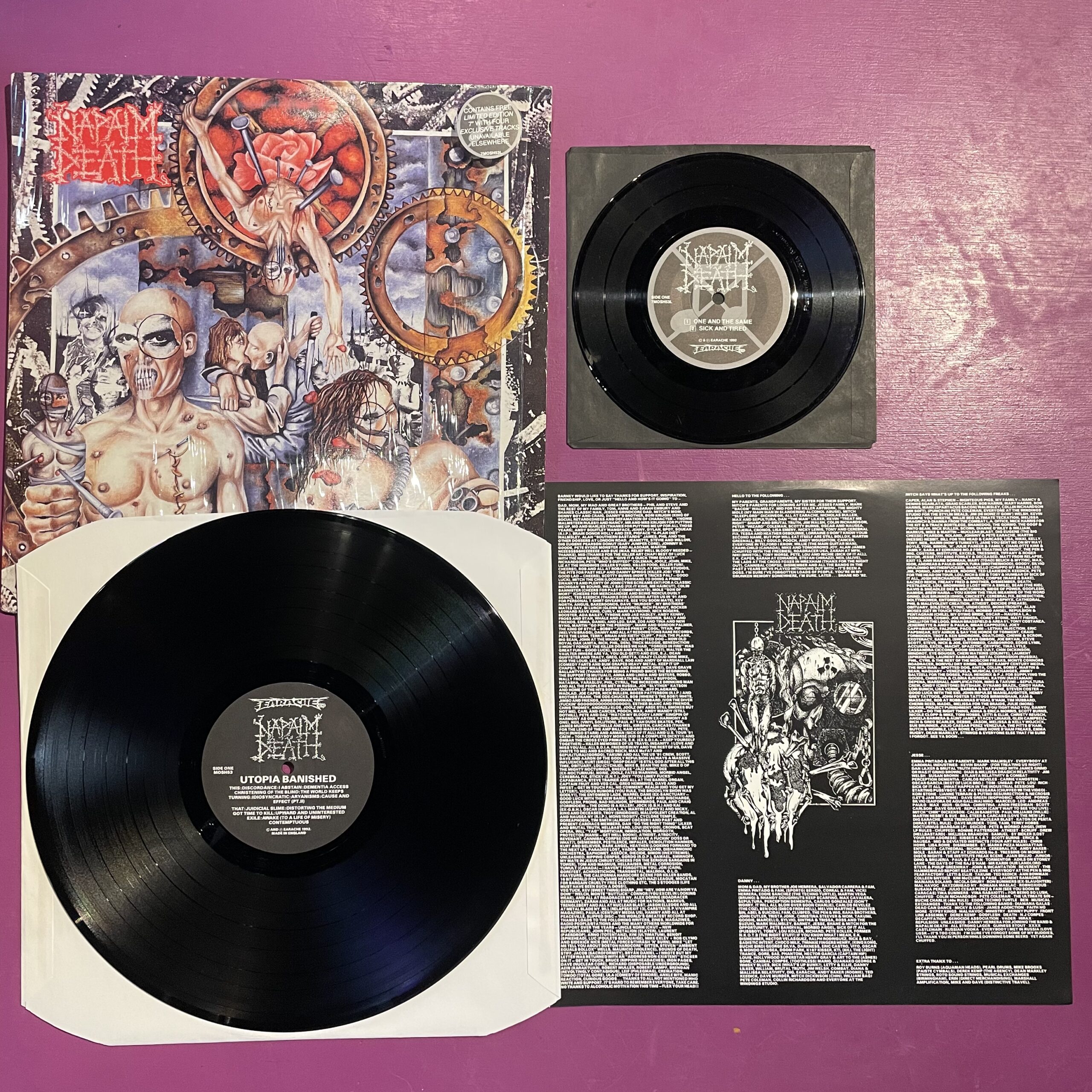 Napalm Death - Utopia Banished - Image 4