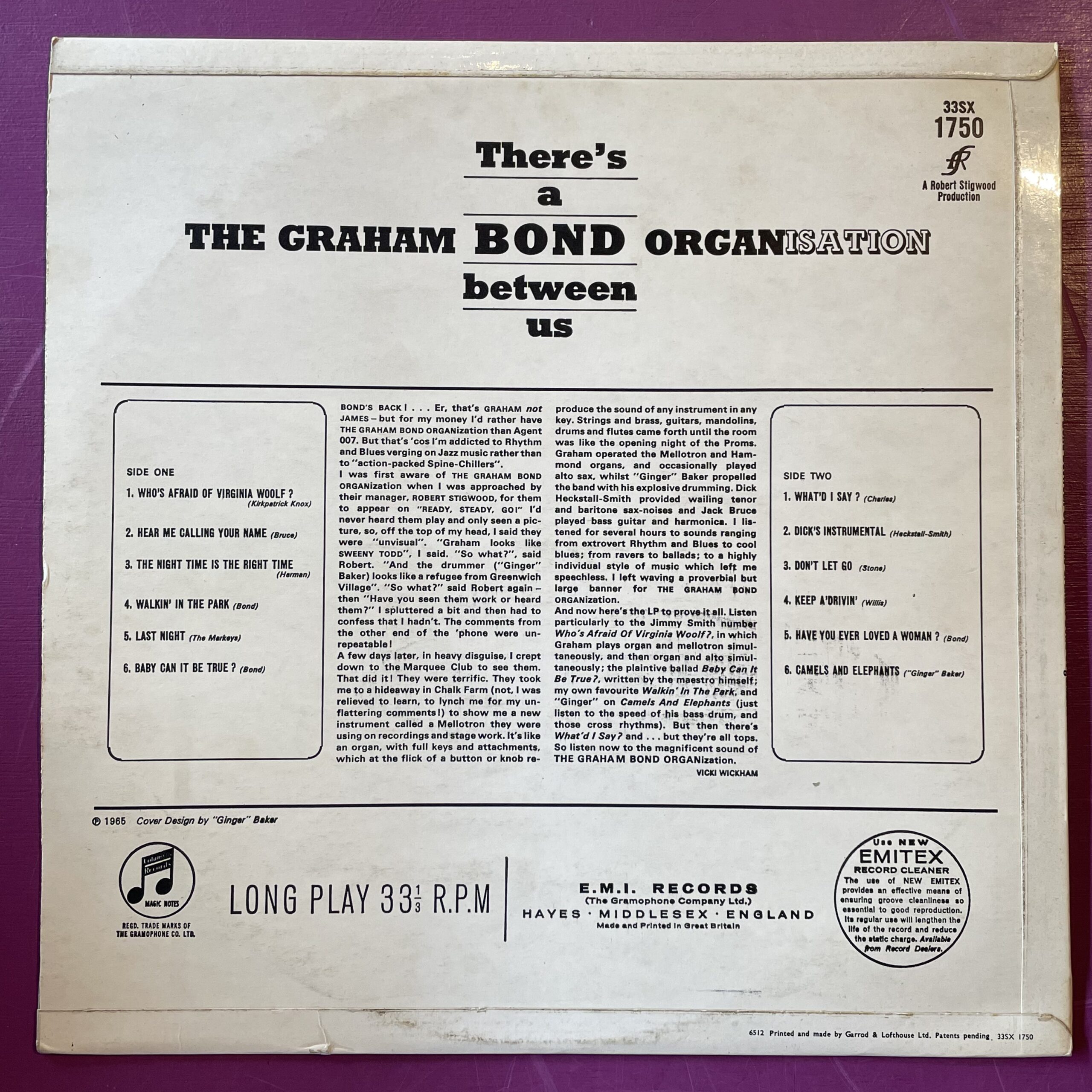 The Graham Bond Organization - There's A Bond Between Us - Image 2
