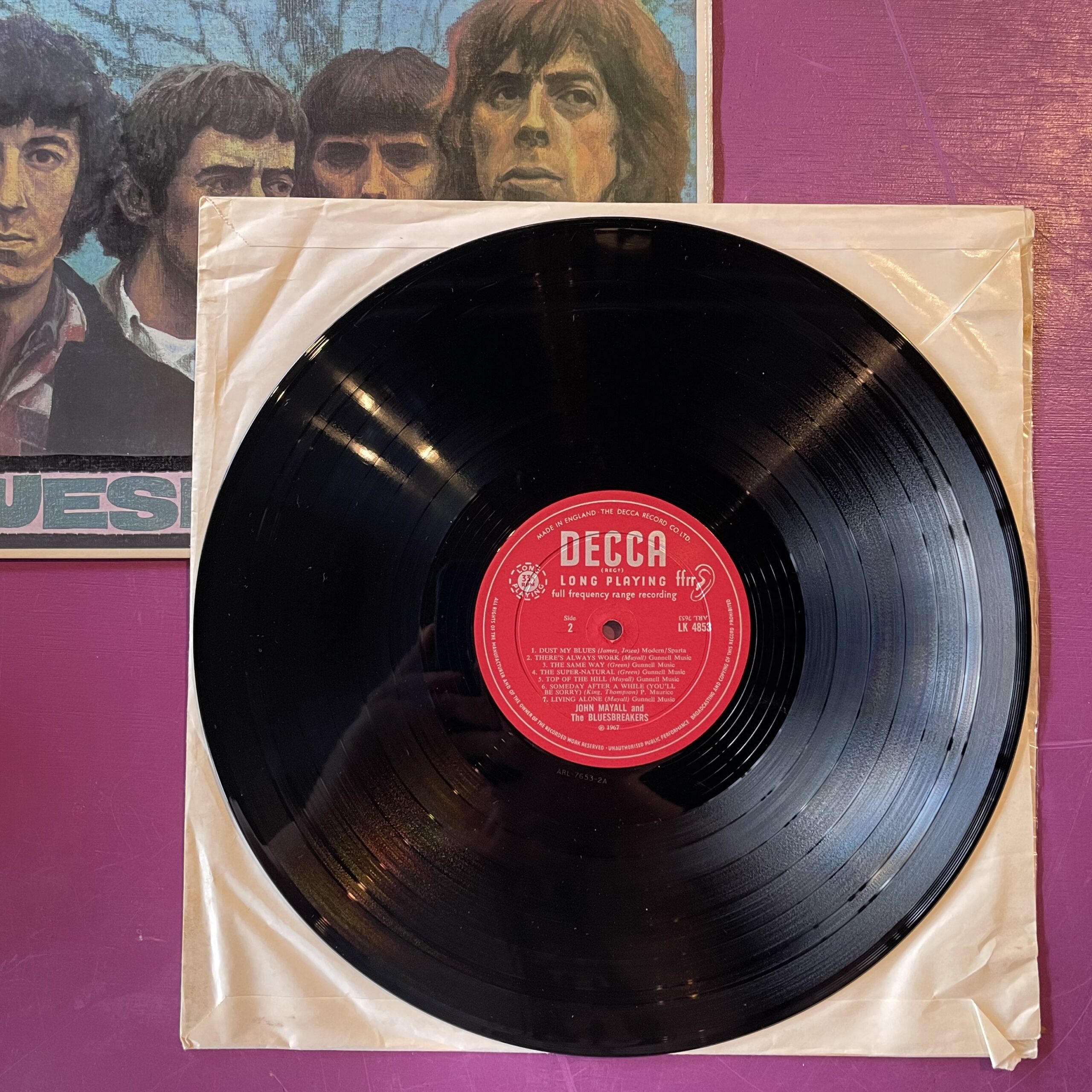 John Mayall & The Bluesbreakers - A Hard Road - Image 4