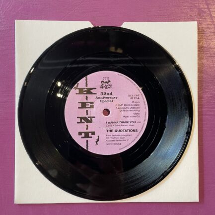 The Quotations - I Wanna Thank You / George Soule - Midnight Affair