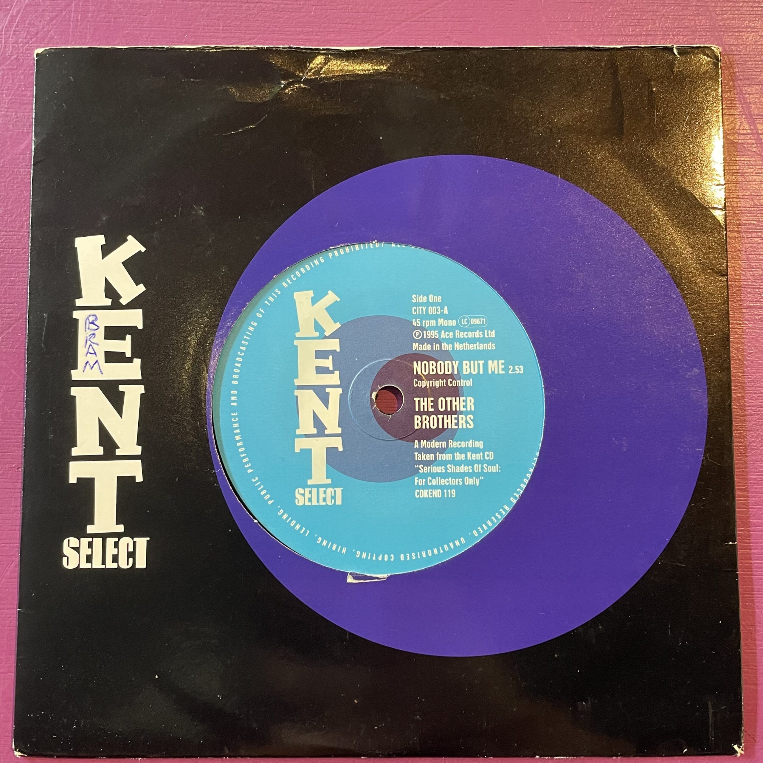 The Other Brothers - Nobody But Me / Bettye Swann - The Dance Is Over