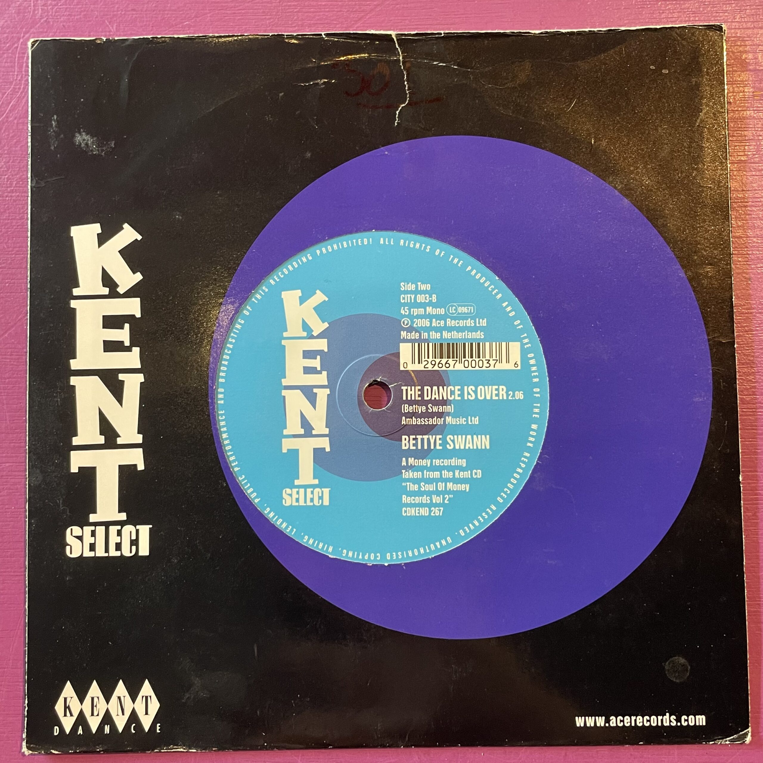 The Other Brothers - Nobody But Me / Bettye Swann - The Dance Is Over - Image 2