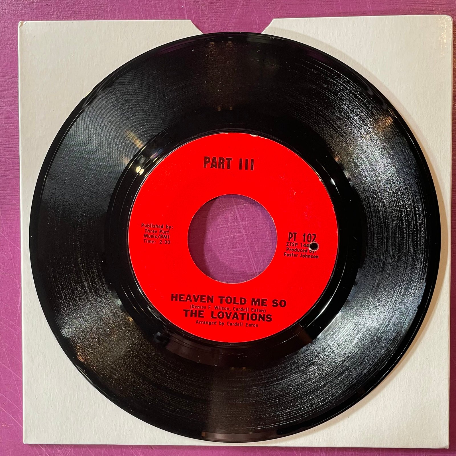 The Lovations - Heaven Told Me So