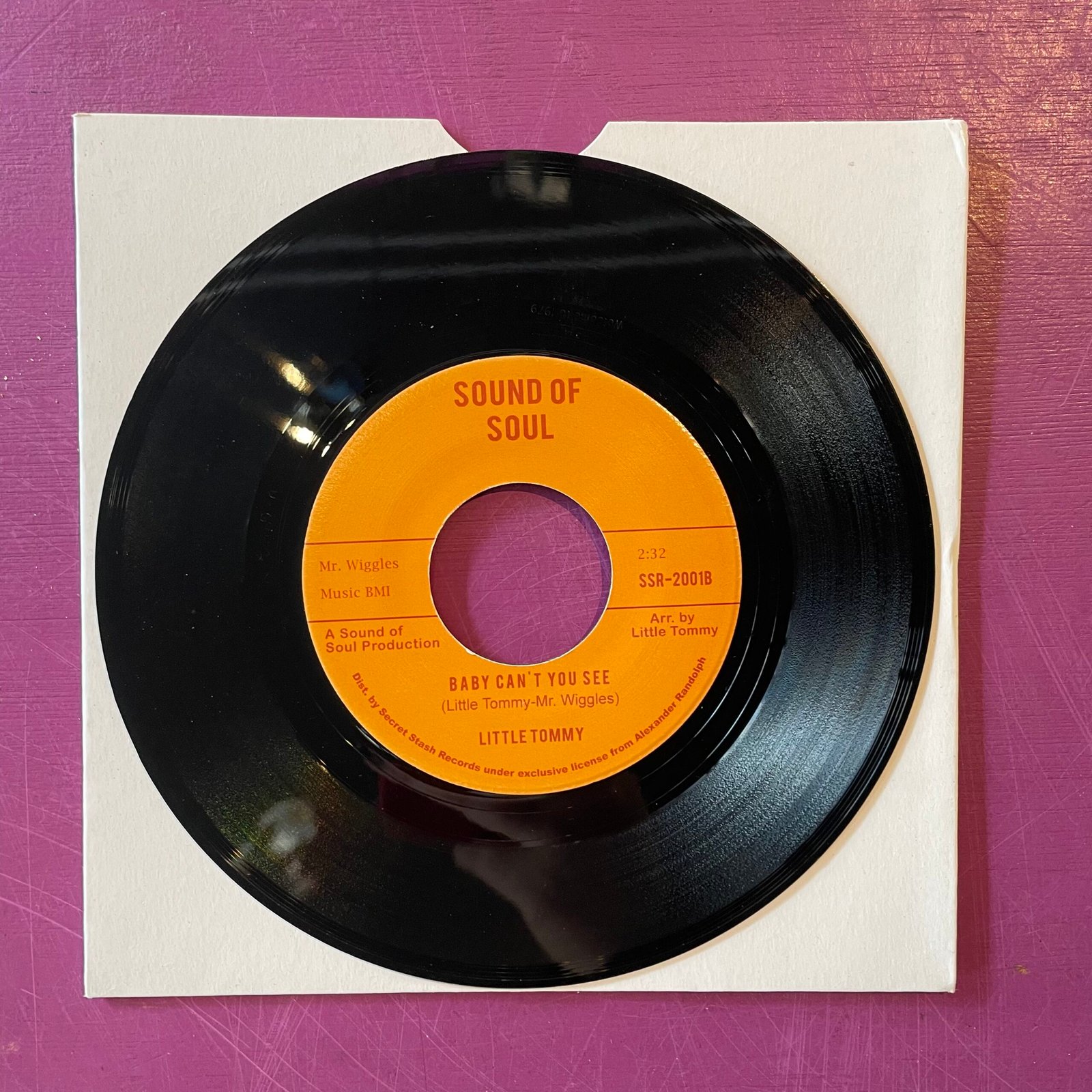 Little Tommy - I'm Still Hurt / Baby Can't You See - Image 2